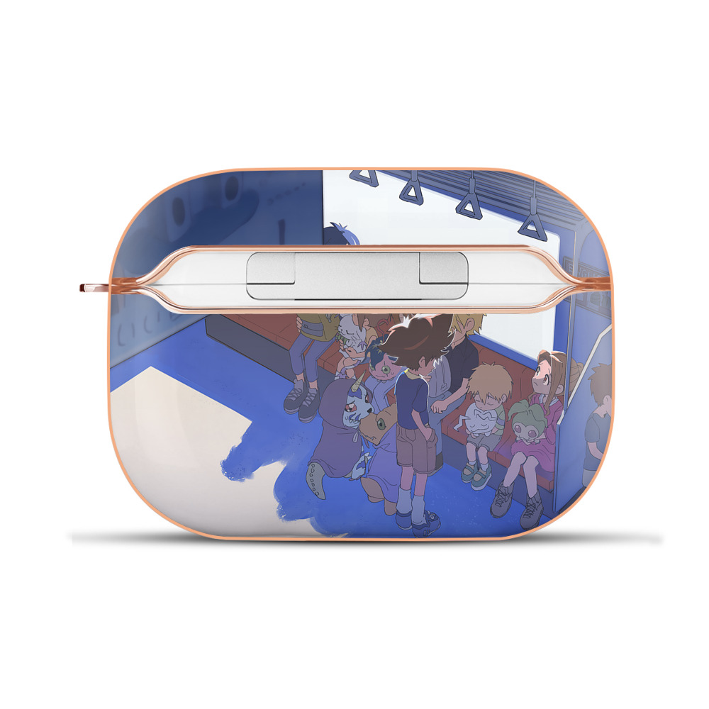 （画像用） Digimon デジタルモンスター/デジモン 【AirPods Pro用】ハードシェル保護ケース｜耐衝撃・防指紋・カラビナ付き商品仕様