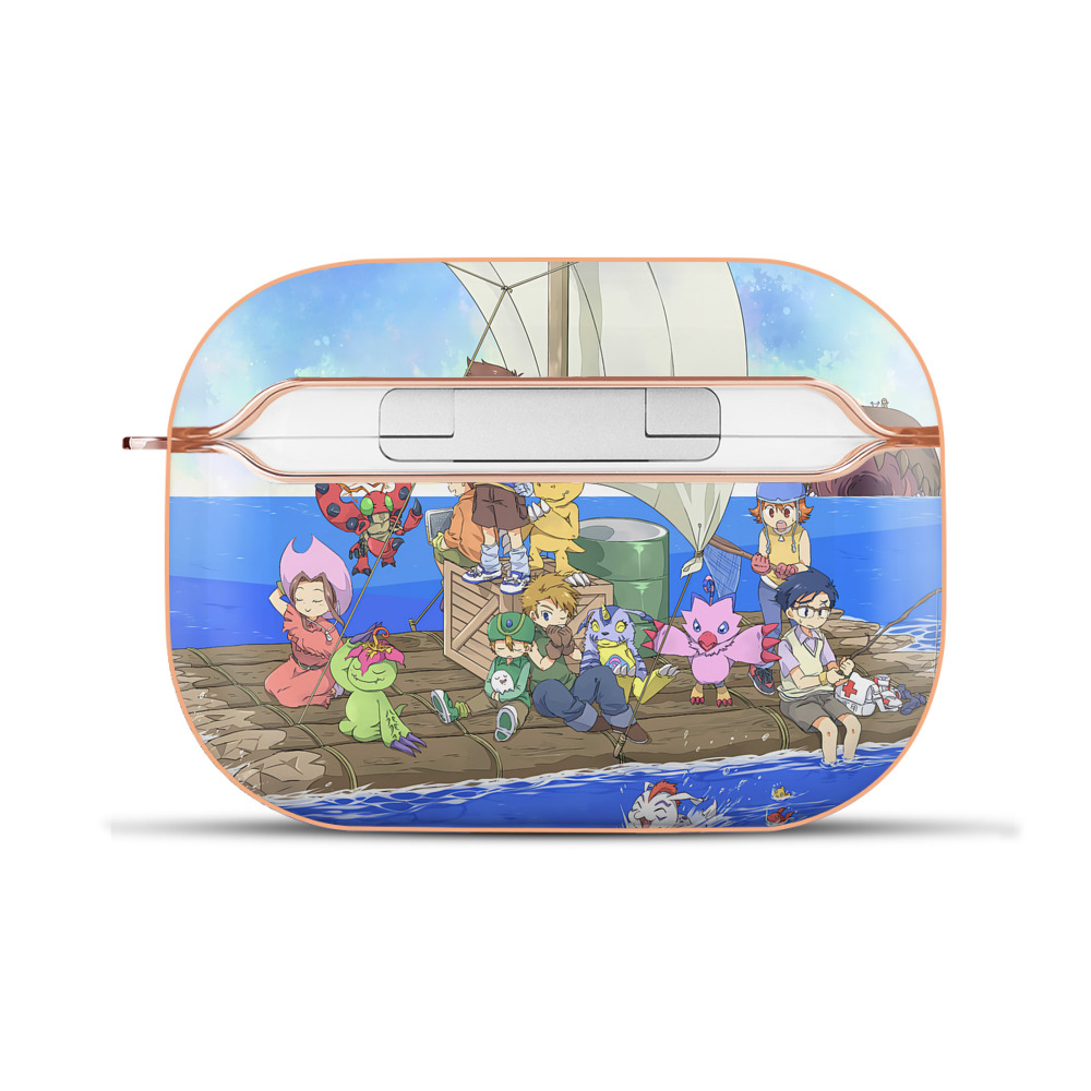 （画像用） Digimon デジタルモンスター/デジモン 【AirPods Pro用】ハードシェル保護ケース｜耐衝撃・防指紋・カラビナ付き商品仕様