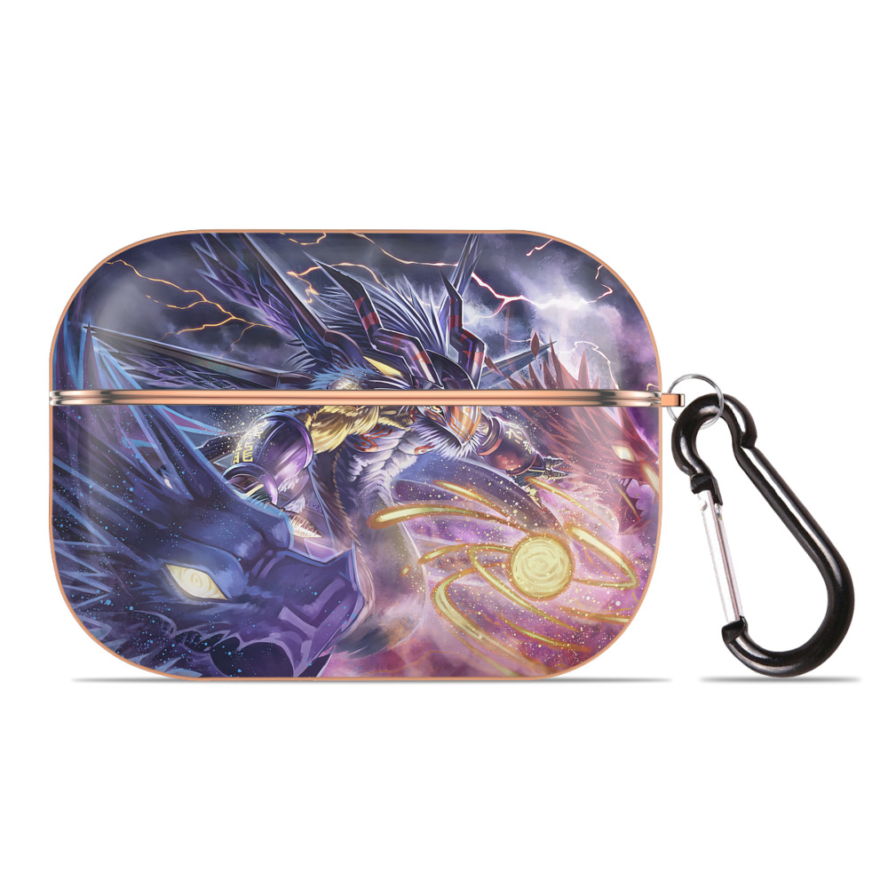 （画像用） Digimon デジタルモンスター/デジモン 【AirPods Pro用】ハードシェル保護ケース｜耐衝撃・防指紋・カラビナ付き商品仕様
