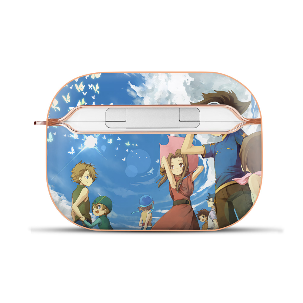（画像用） Digimon デジタルモンスター/デジモン 【AirPods Pro用】ハードシェル保護ケース｜耐衝撃・防指紋・カラビナ付き商品仕様
