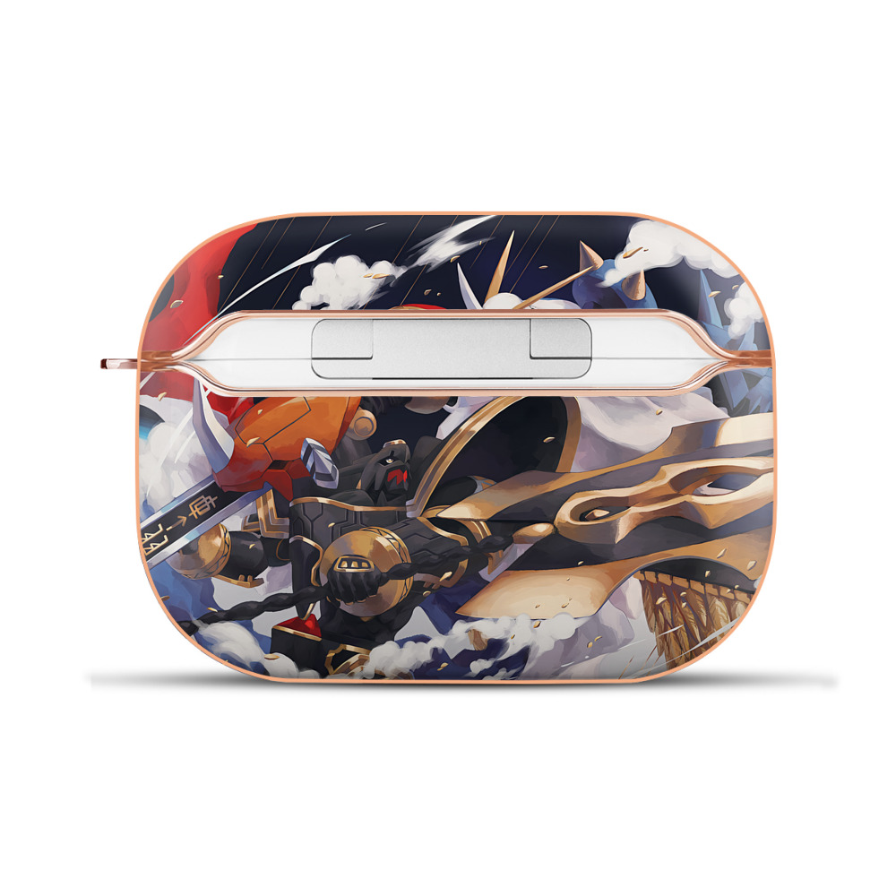 （画像用） Digimon デジタルモンスター/デジモン 【AirPods Pro用】ハードシェル保護ケース｜耐衝撃・防指紋・カラビナ付き商品仕様