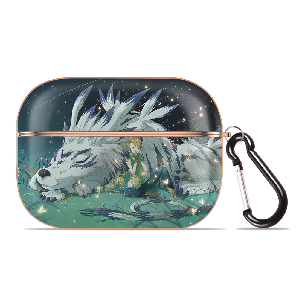 （画像用） Digimon デジタルモンスター/デジモン 【AirPods Pro用】ハードシェル保護ケース｜耐衝撃・防指紋・カラビナ付き商品仕様