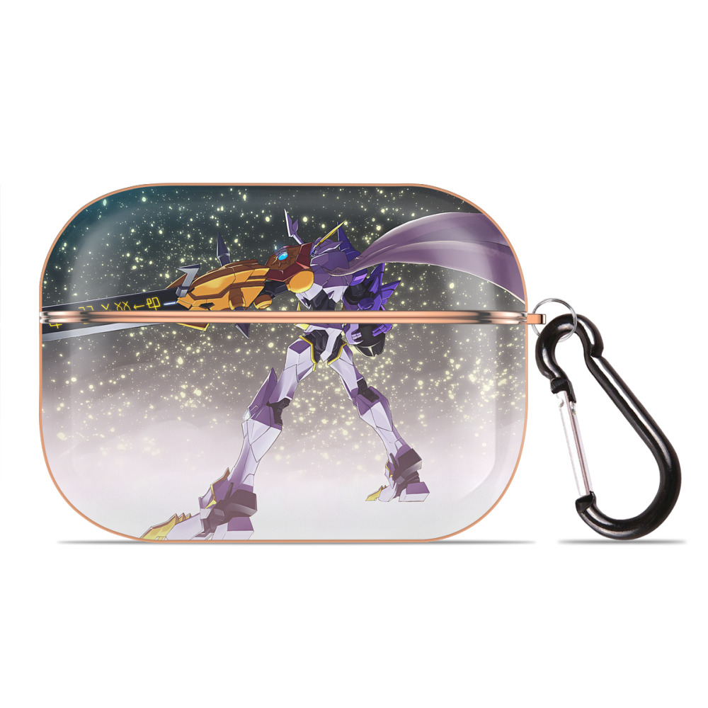 （画像用） Digimon デジタルモンスター/デジモン 【AirPods Pro用】ハードシェル保護ケース｜耐衝撃・防指紋・カラビナ付き商品仕様