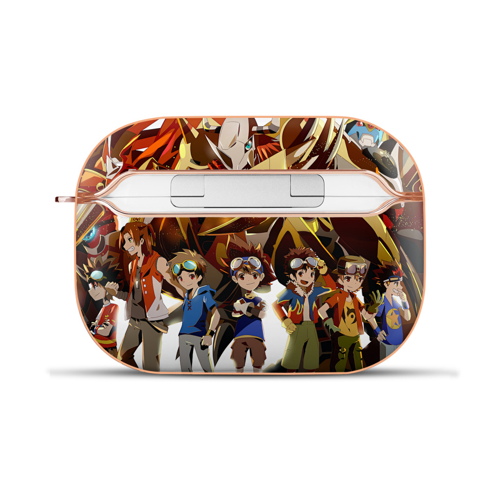 （画像用） Digimon デジタルモンスター/デジモン 【AirPods Pro用】ハードシェル保護ケース｜耐衝撃・防指紋・カラビナ付き商品仕様