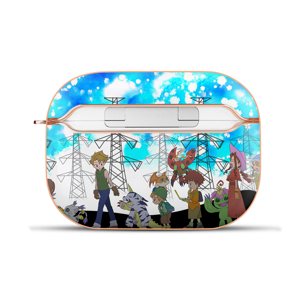 （画像用） Digimon デジタルモンスター/デジモン 【AirPods Pro用】ハードシェル保護ケース｜耐衝撃・防指紋・カラビナ付き商品仕様