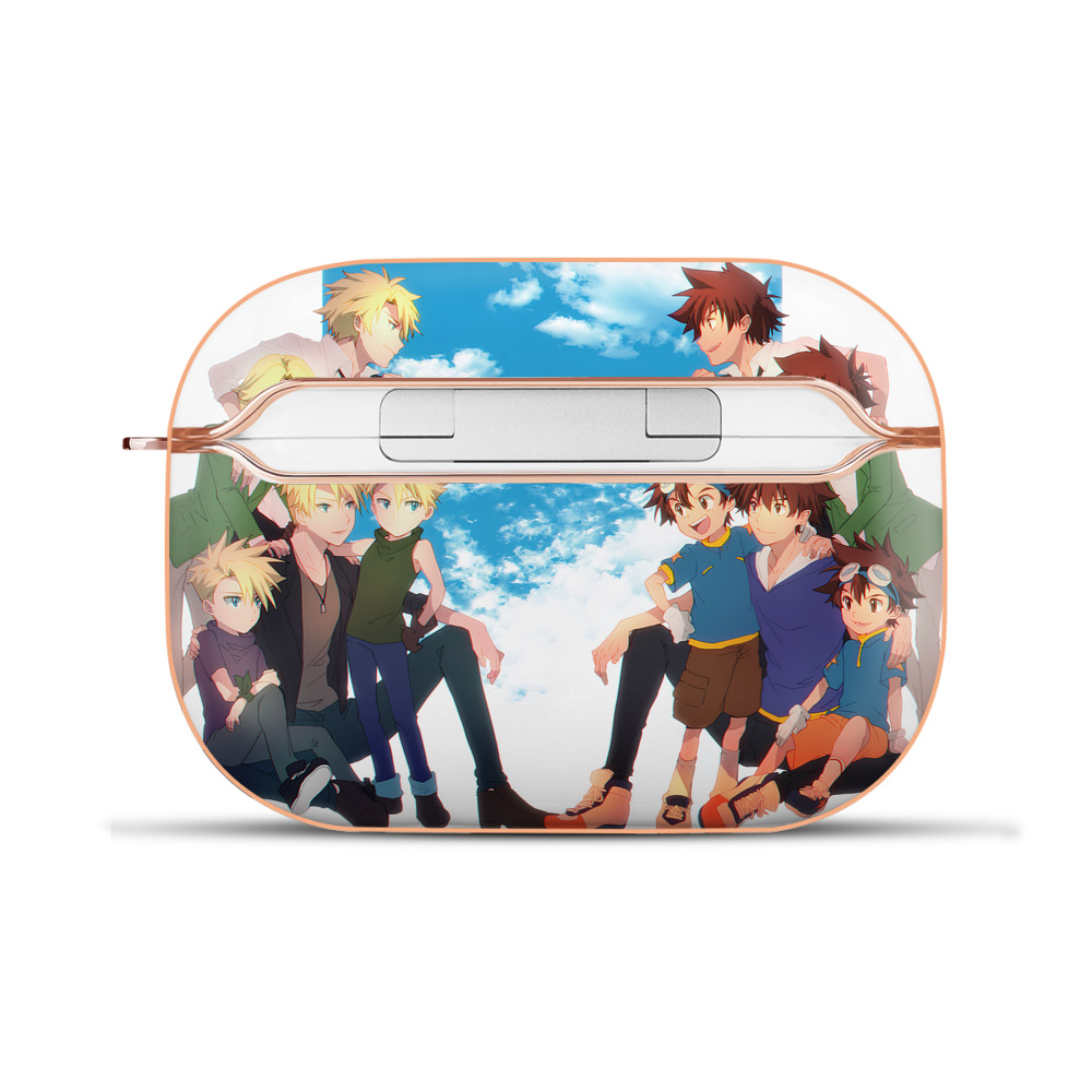 （画像用） Digimon デジタルモンスター/デジモン 【AirPods Pro用】ハードシェル保護ケース｜耐衝撃・防指紋・カラビナ付き商品仕様