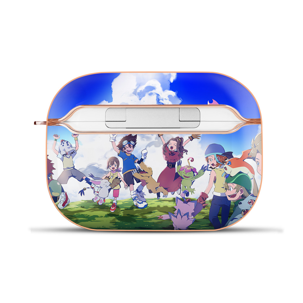 （画像用） Digimon デジタルモンスター/デジモン 【AirPods Pro用】ハードシェル保護ケース｜耐衝撃・防指紋・カラビナ付き商品仕様