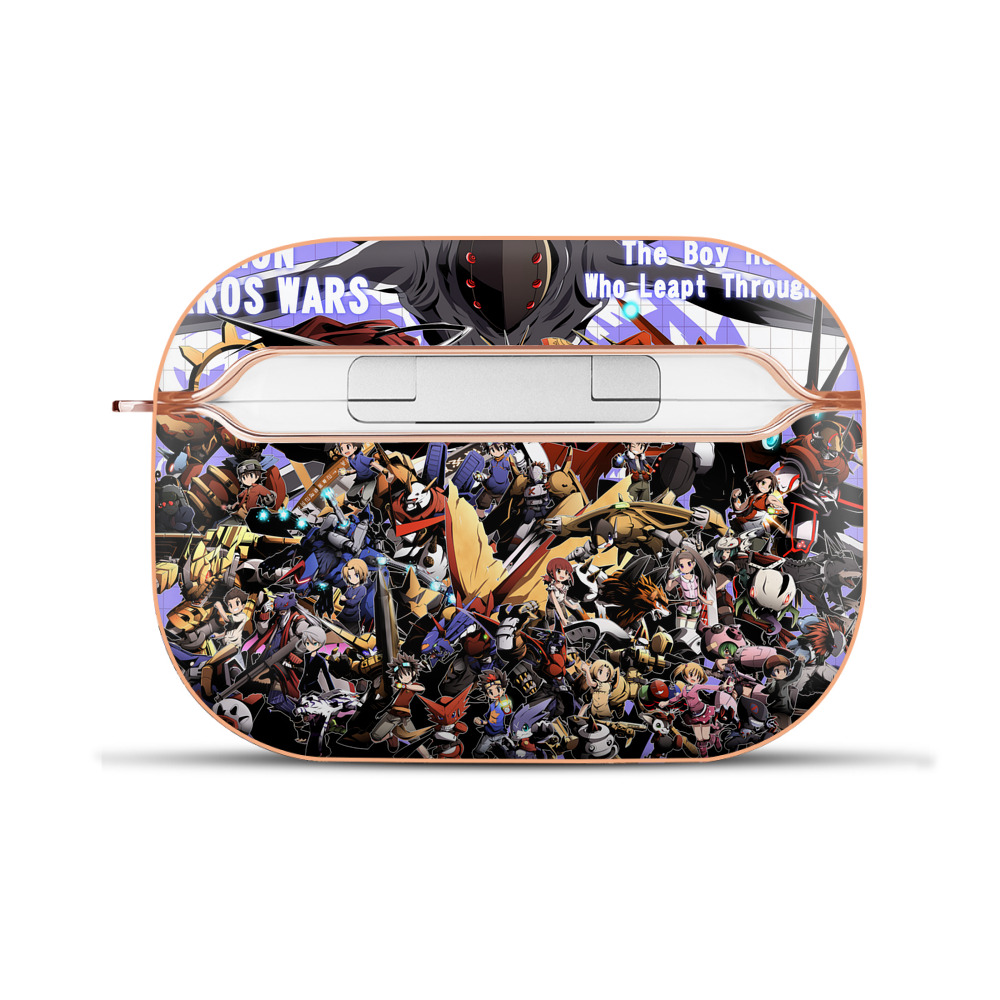 （画像用） Digimon デジタルモンスター/デジモン 【AirPods Pro用】ハードシェル保護ケース｜耐衝撃・防指紋・カラビナ付き商品仕様