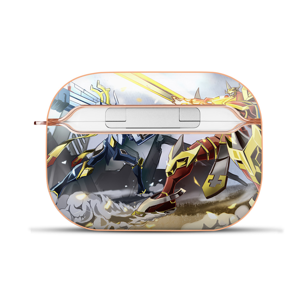 （画像用） Digimon デジタルモンスター/デジモン 【AirPods Pro用】ハードシェル保護ケース｜耐衝撃・防指紋・カラビナ付き商品仕様