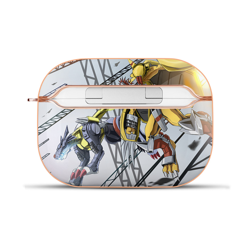 （画像用） Digimon デジタルモンスター/デジモン 【AirPods Pro用】ハードシェル保護ケース｜耐衝撃・防指紋・カラビナ付き商品仕様