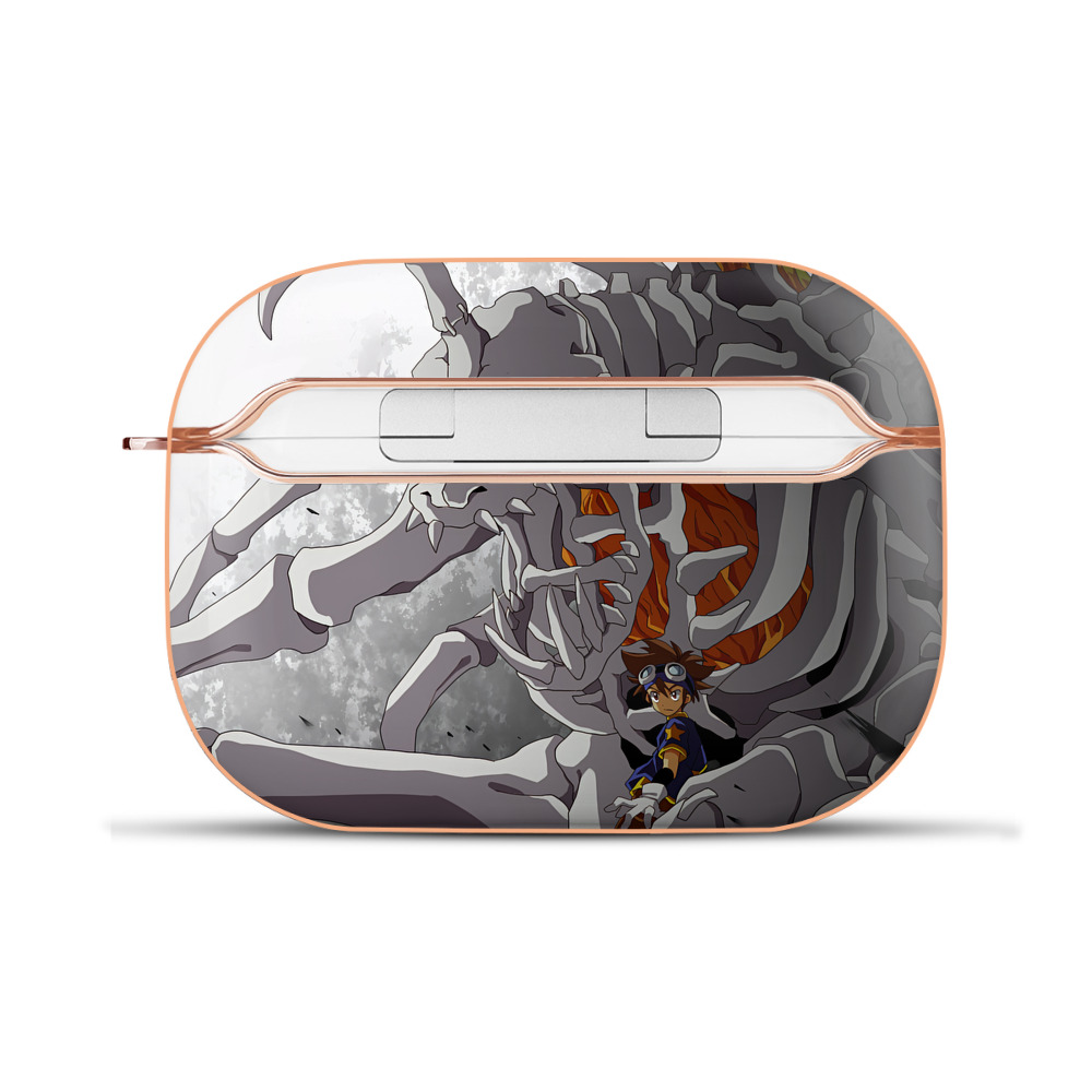 （画像用） Digimon デジタルモンスター/デジモン 【AirPods Pro用】ハードシェル保護ケース｜耐衝撃・防指紋・カラビナ付き商品仕様