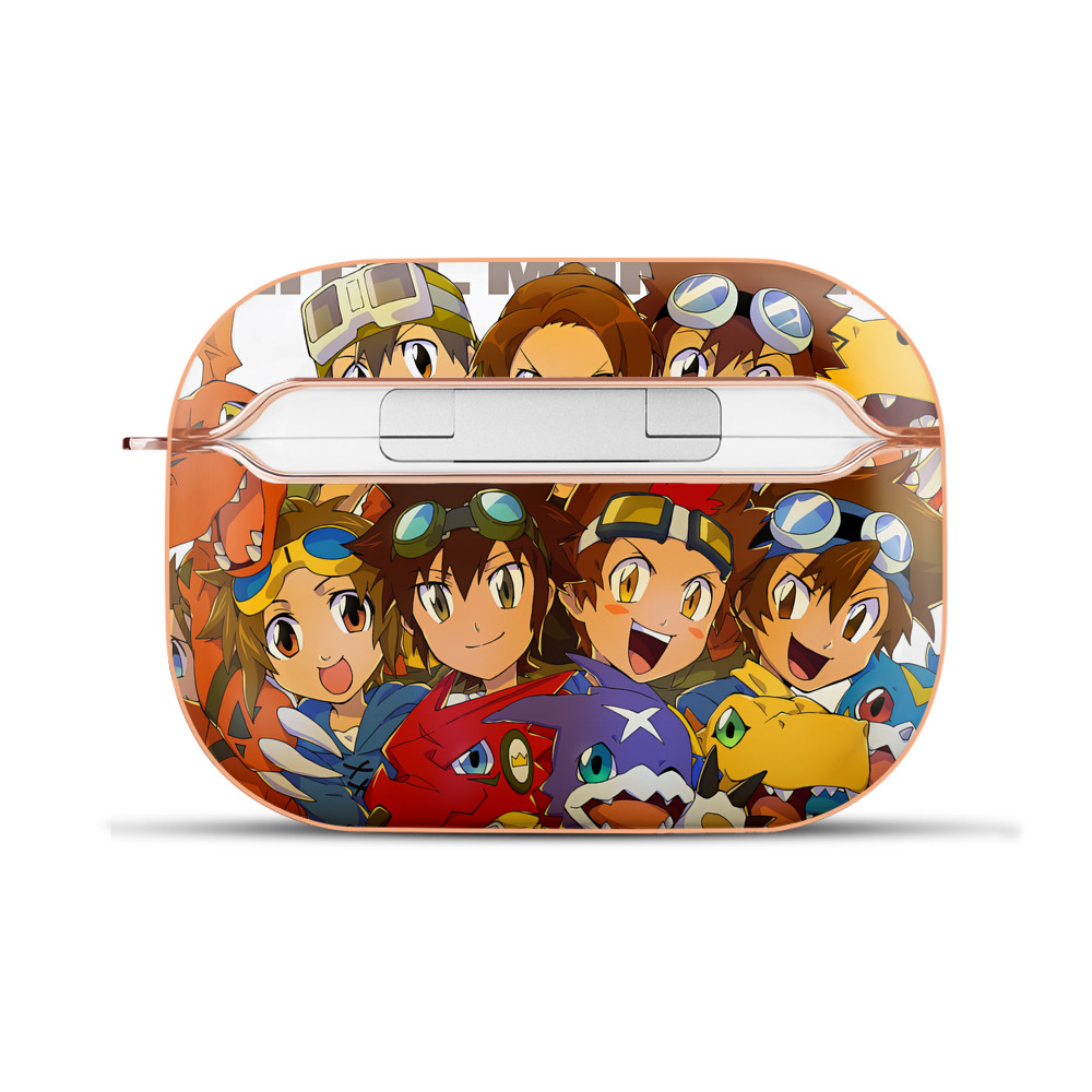 （画像用） Digimon デジタルモンスター/デジモン 【AirPods Pro用】ハードシェル保護ケース｜耐衝撃・防指紋・カラビナ付き商品仕様