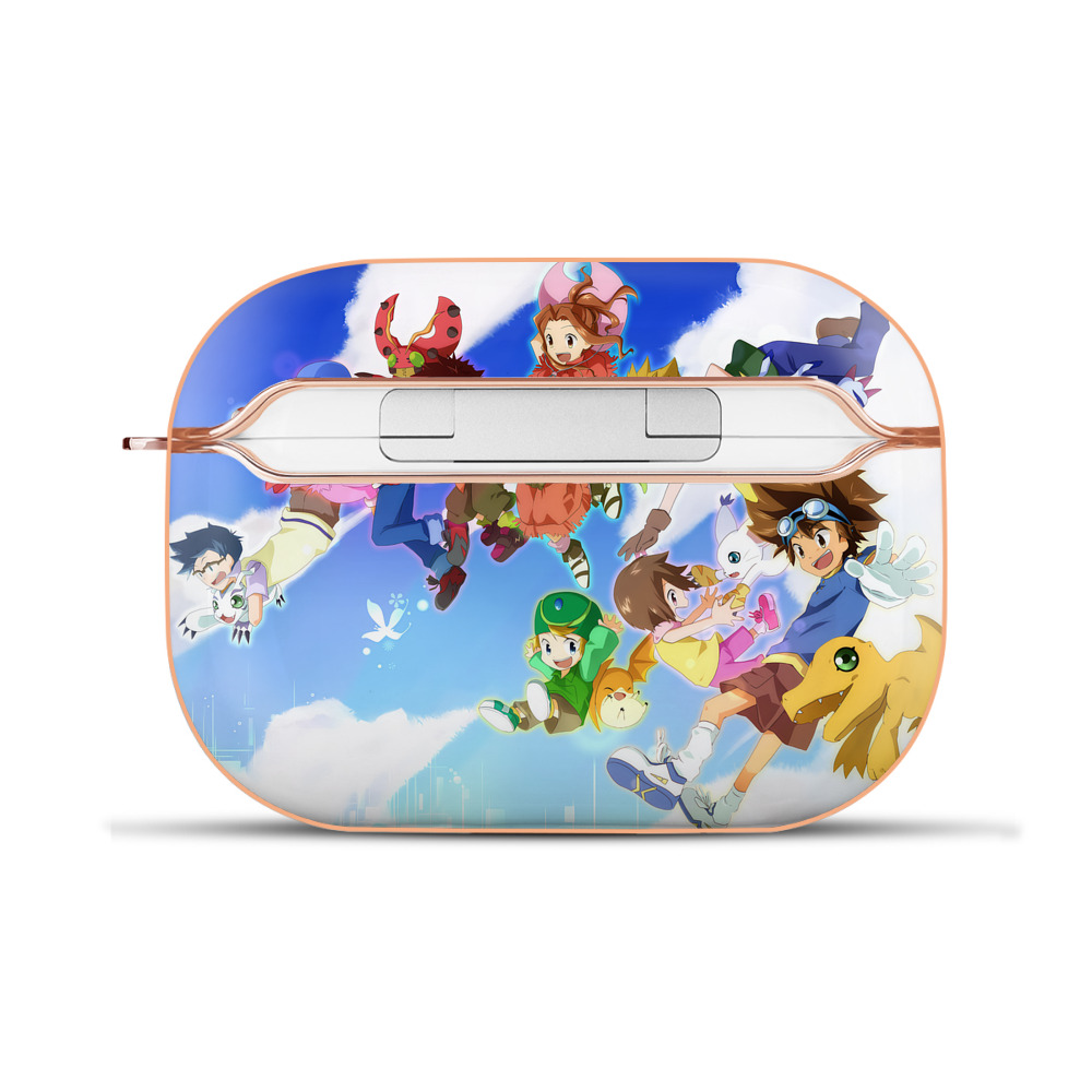 （画像用） Digimon デジタルモンスター/デジモン 【AirPods Pro用】ハードシェル保護ケース｜耐衝撃・防指紋・カラビナ付き商品仕様