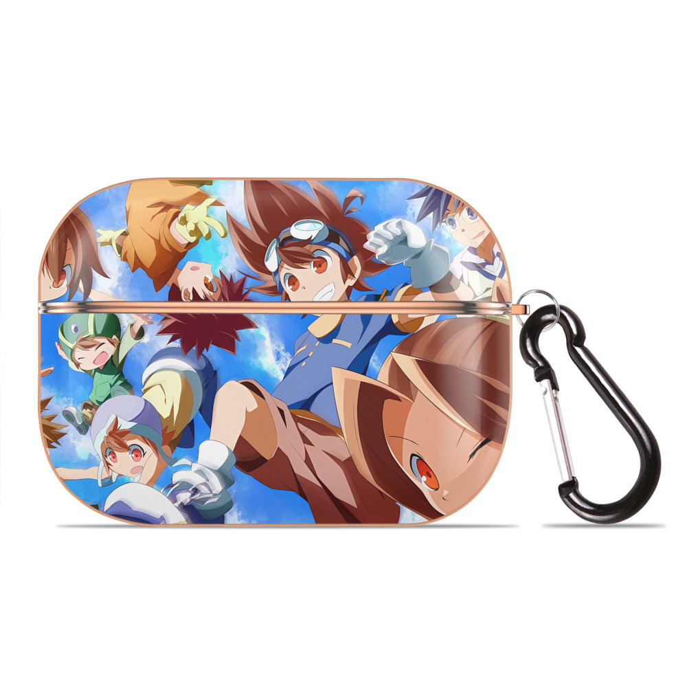 （画像用） Digimon デジタルモンスター/デジモン 【AirPods Pro用】ハードシェル保護ケース｜耐衝撃・防指紋・カラビナ付き商品仕様