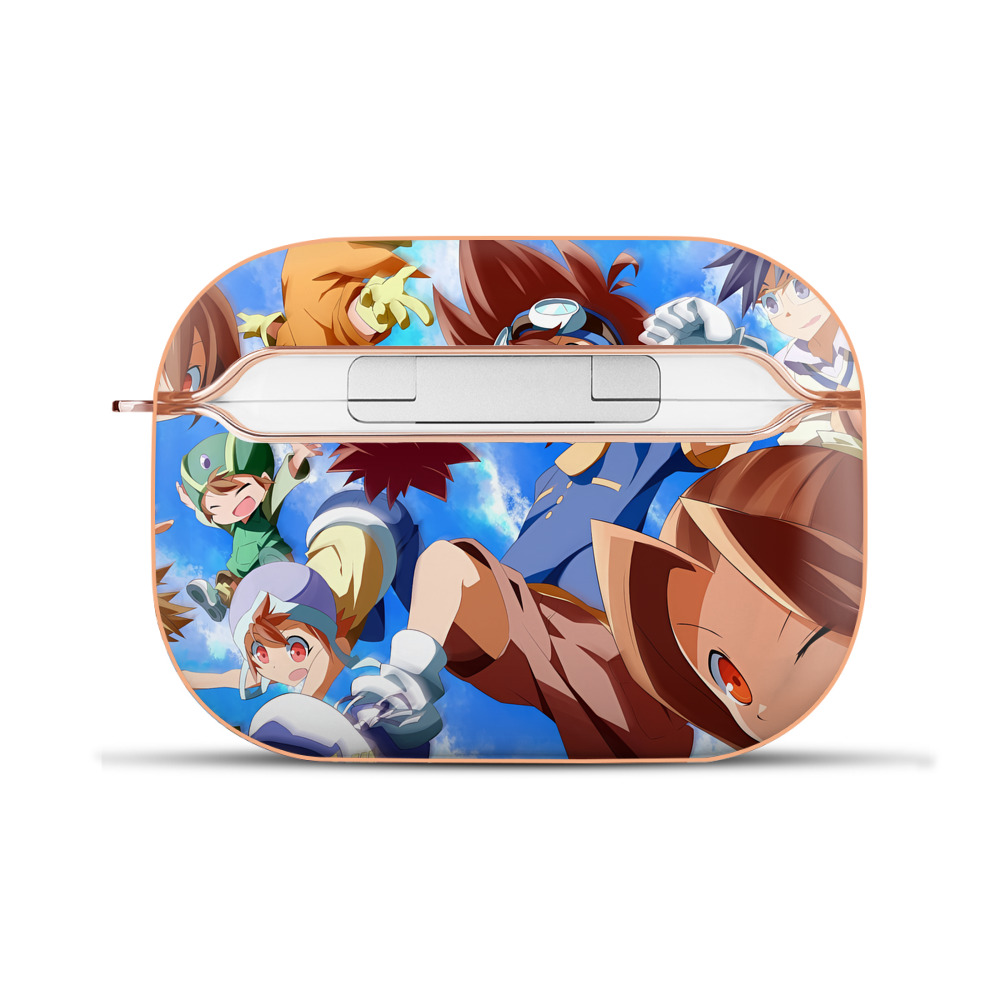 （画像用） Digimon デジタルモンスター/デジモン 【AirPods Pro用】ハードシェル保護ケース｜耐衝撃・防指紋・カラビナ付き商品仕様