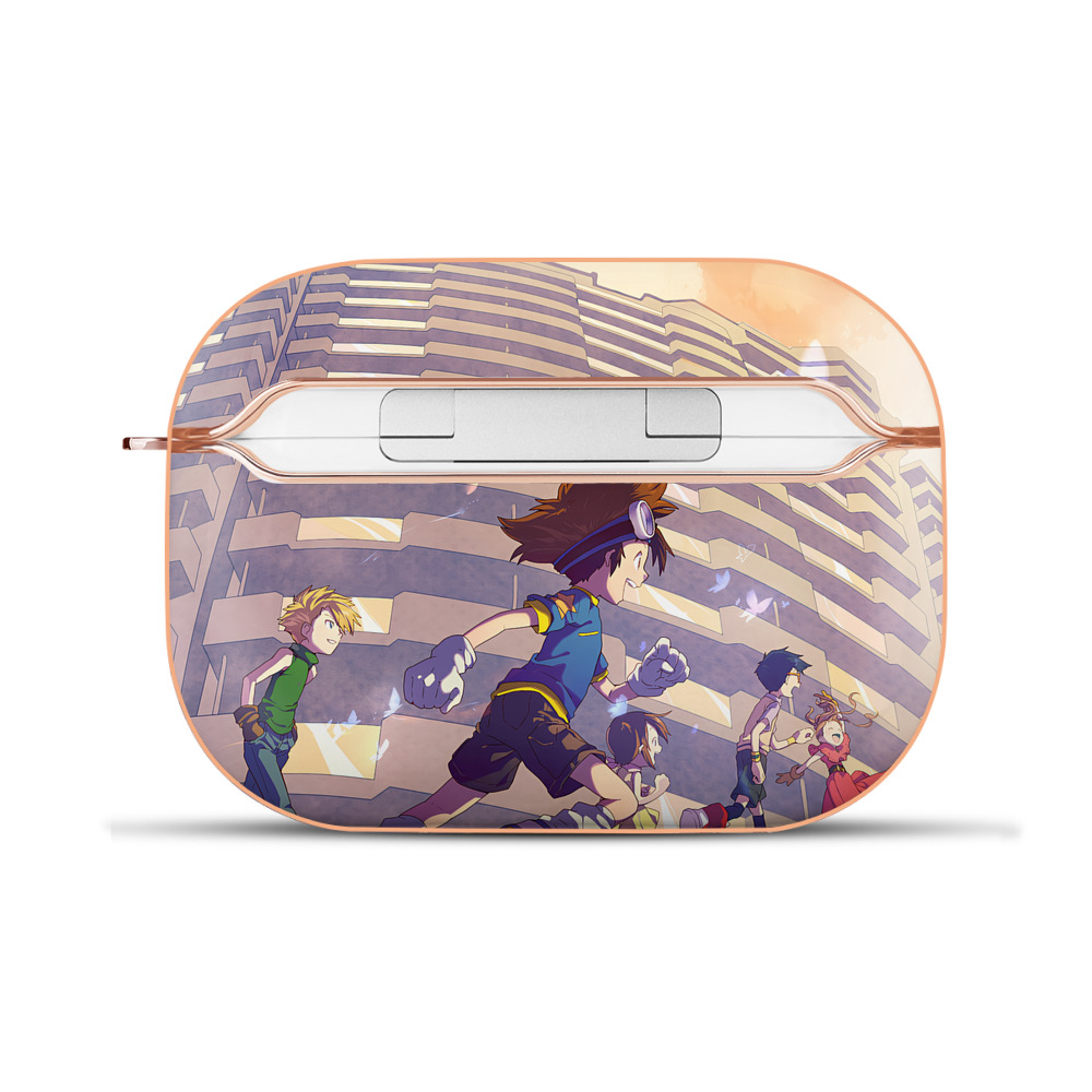 （画像用） Digimon デジタルモンスター/デジモン 【AirPods Pro用】ハードシェル保護ケース｜耐衝撃・防指紋・カラビナ付き商品仕様
