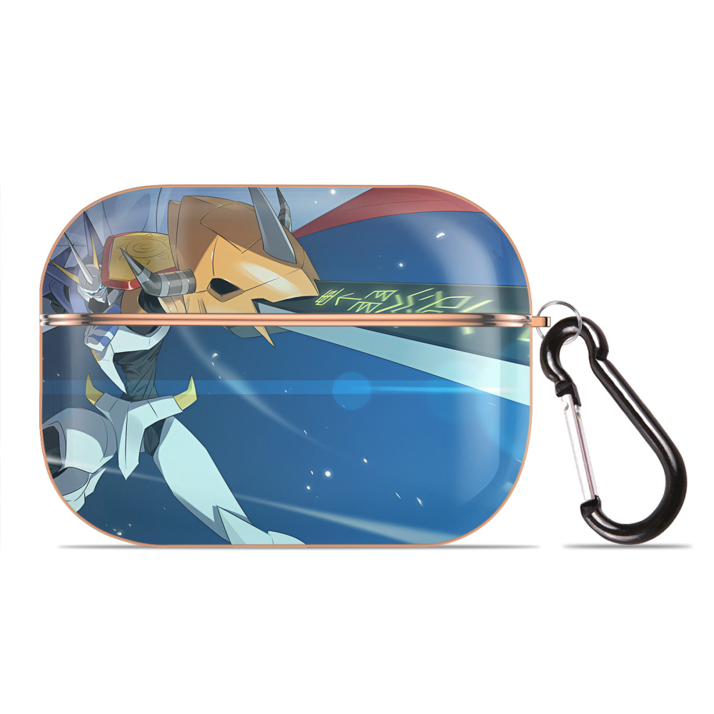 （画像用） Digimon デジタルモンスター/デジモン 【AirPods Pro用】ハードシェル保護ケース｜耐衝撃・防指紋・カラビナ付き商品仕様