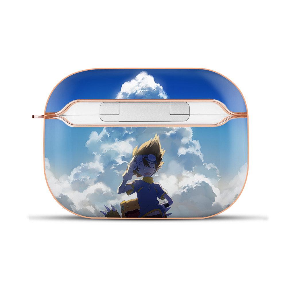 （画像用） Digimon デジタルモンスター/デジモン 【AirPods Pro用】ハードシェル保護ケース｜耐衝撃・防指紋・カラビナ付き商品仕様