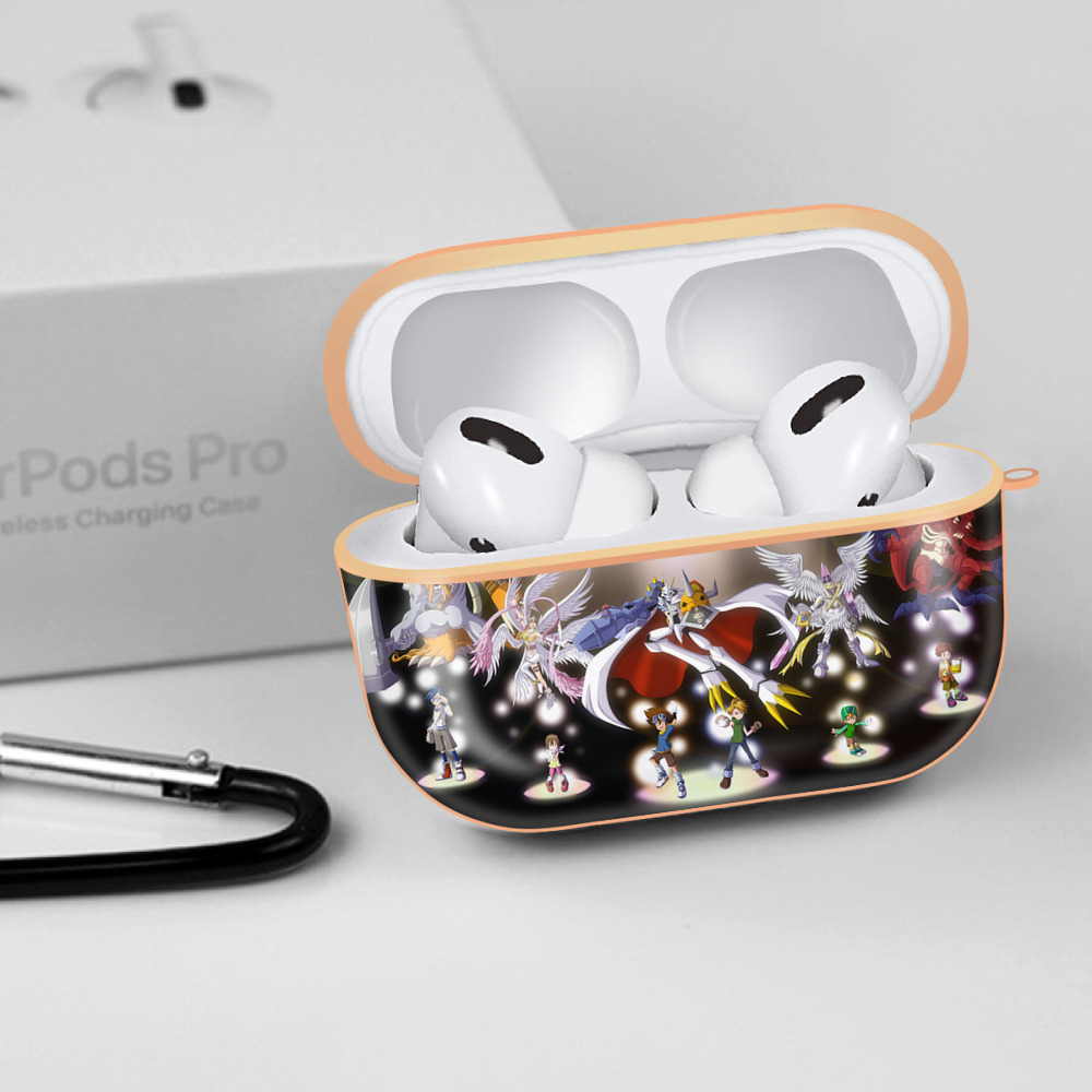 Digimon デジタルモンスター/デジモン 【AirPods Pro用】ハードシェル保護ケース｜耐衝撃・防指紋・カラビナ付き商品仕様