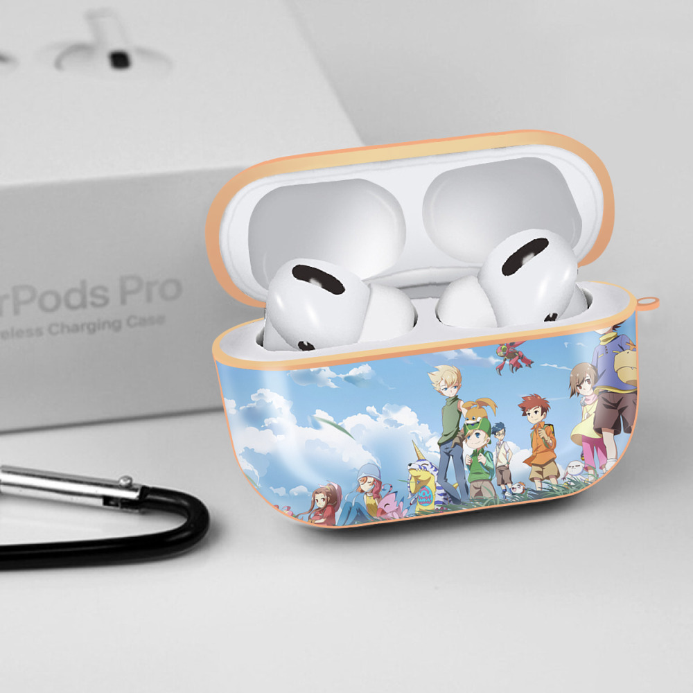 Digimon デジタルモンスター/デジモン 【AirPods Pro用】ハードシェル保護ケース｜耐衝撃・防指紋・カラビナ付き商品仕様