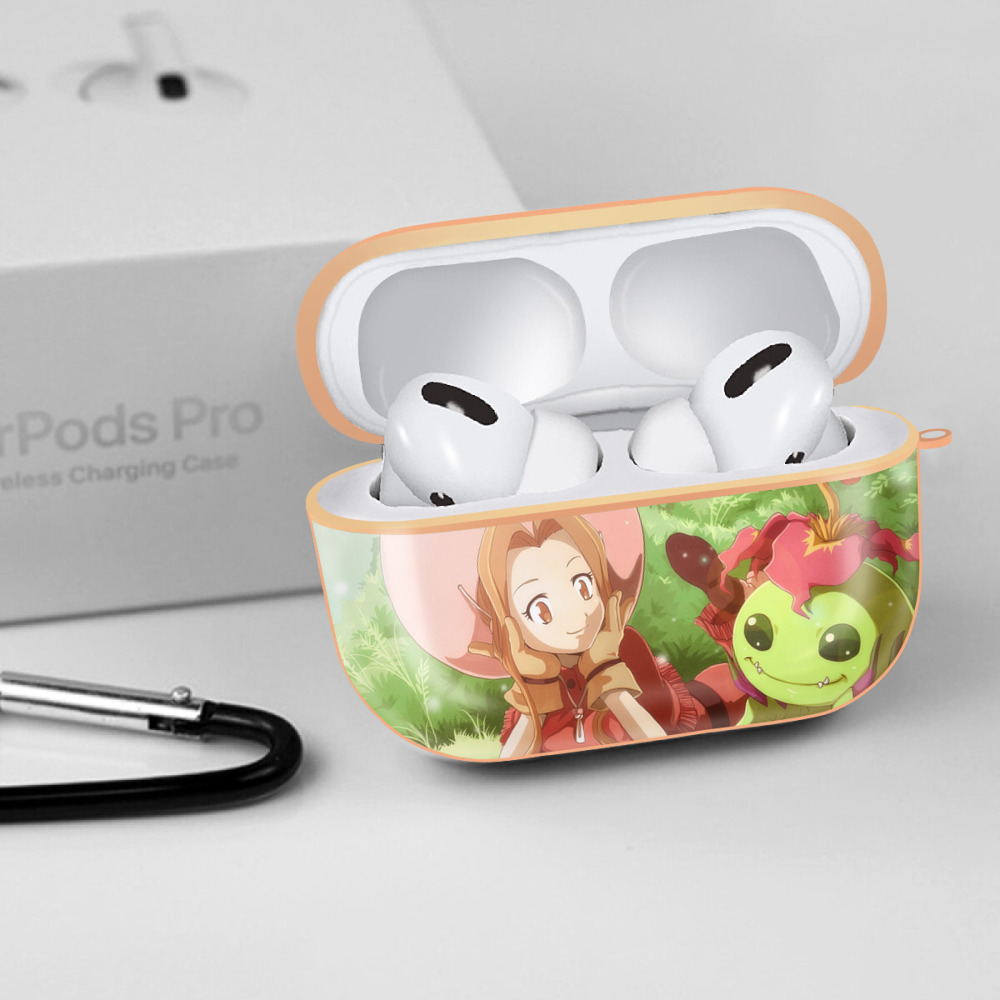 Digimon デジタルモンスター/デジモン 【AirPods Pro用】ハードシェル保護ケース｜耐衝撃・防指紋・カラビナ付き商品仕様