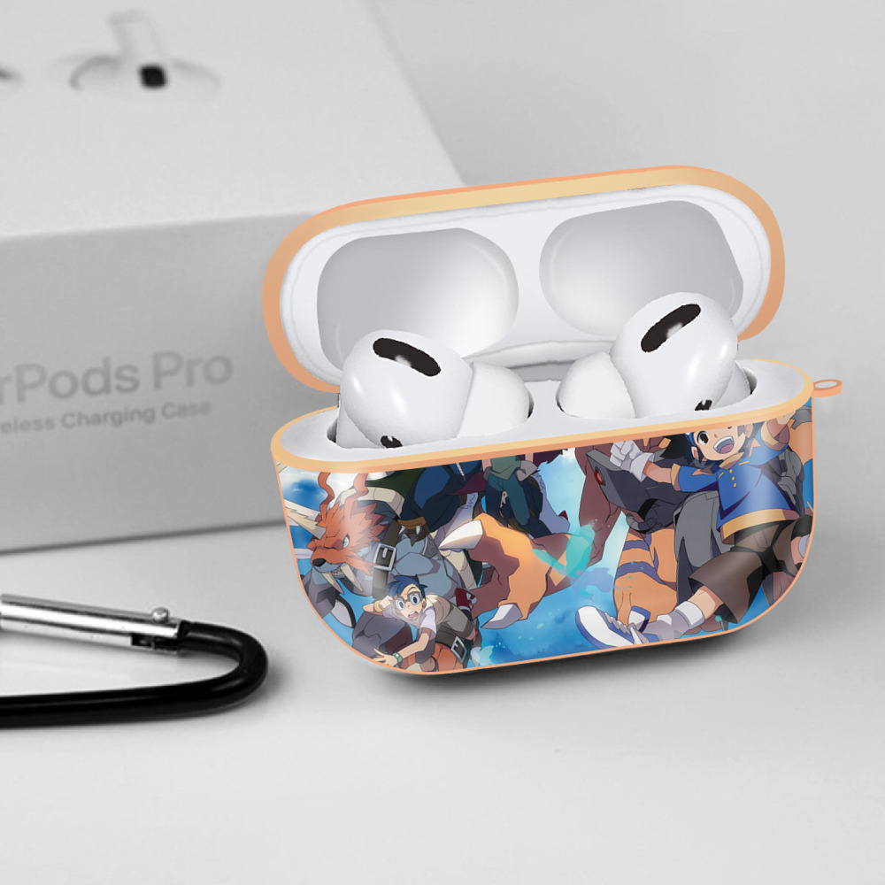 Digimon デジタルモンスター/デジモン 【AirPods Pro用】ハードシェル保護ケース｜耐衝撃・防指紋・カラビナ付き商品仕様