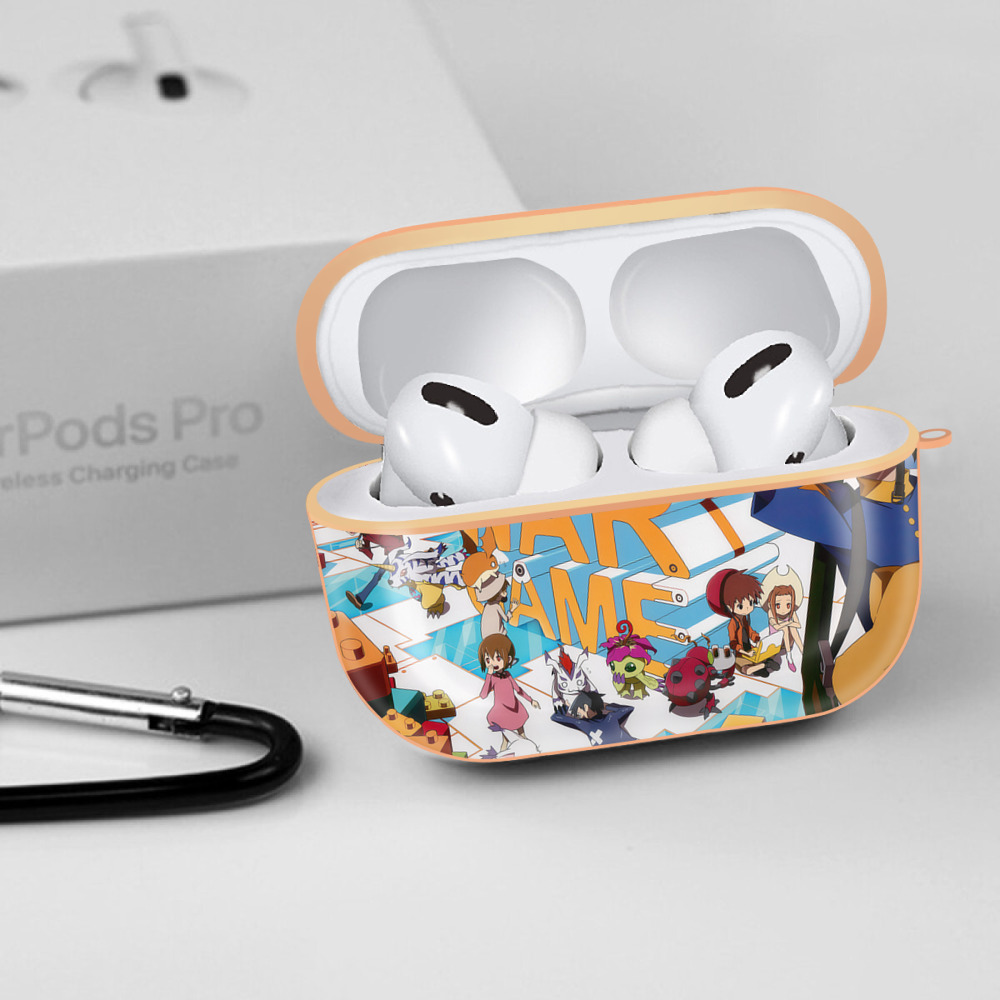 Digimon デジタルモンスター/デジモン 【AirPods Pro用】ハードシェル保護ケース｜耐衝撃・防指紋・カラビナ付き商品仕様