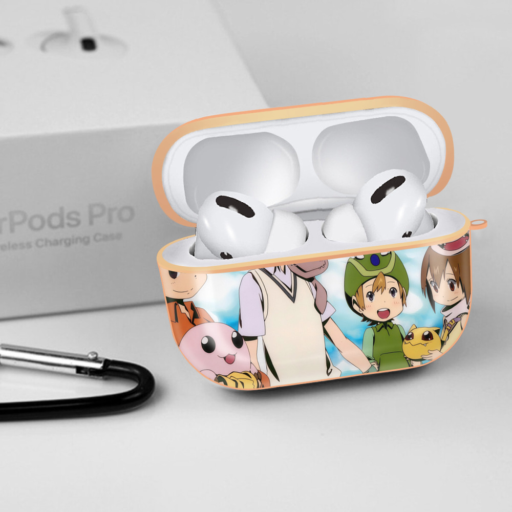 Digimon デジタルモンスター/デジモン 【AirPods Pro用】ハードシェル保護ケース｜耐衝撃・防指紋・カラビナ付き商品仕様