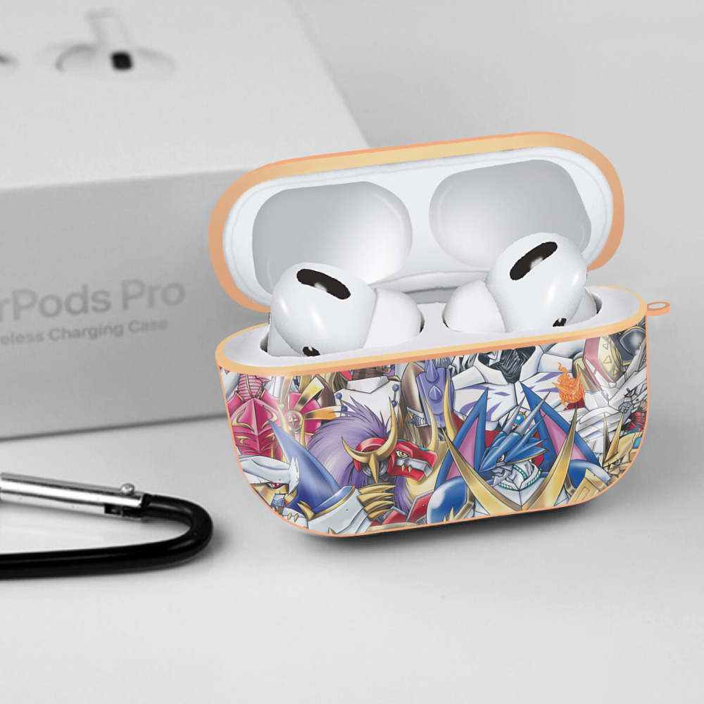 Digimon デジタルモンスター/デジモン 【AirPods Pro用】ハードシェル保護ケース｜耐衝撃・防指紋・カラビナ付き商品仕様
