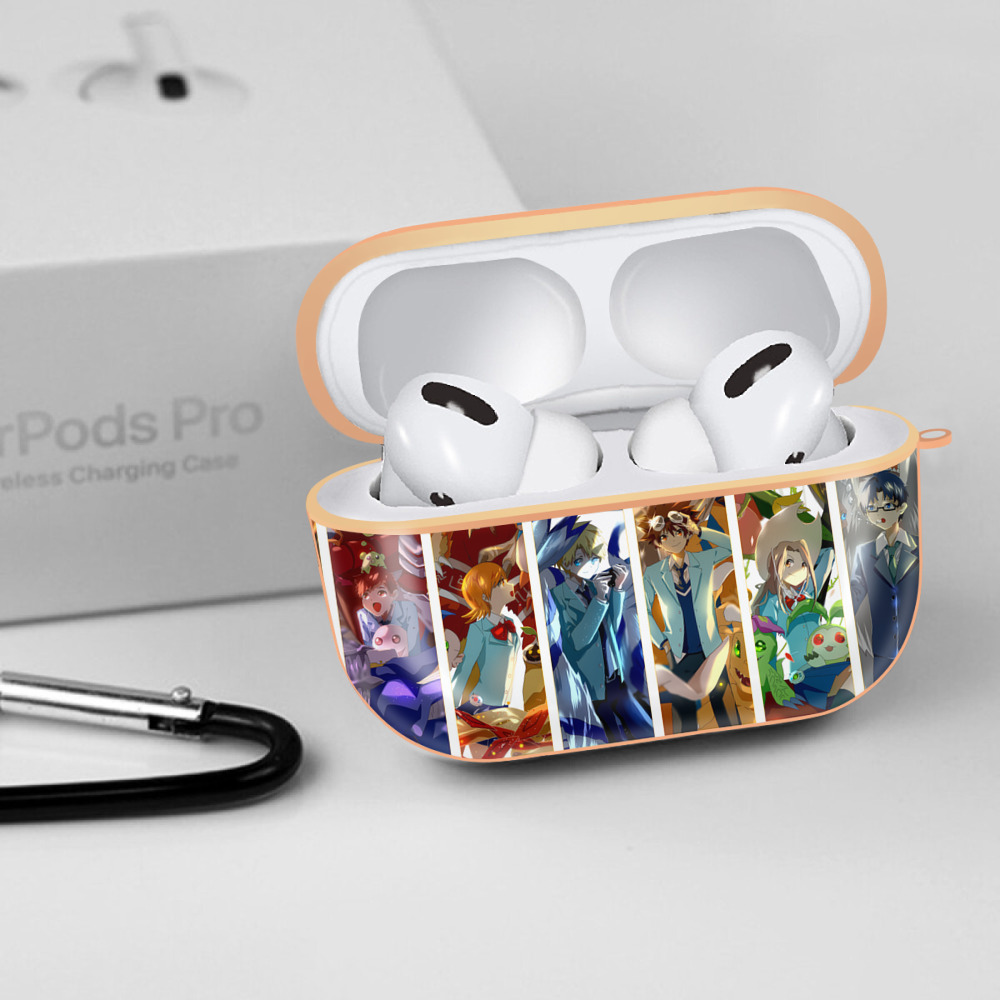 Digimon デジタルモンスター/デジモン 【AirPods Pro用】ハードシェル保護ケース｜耐衝撃・防指紋・カラビナ付き商品仕様