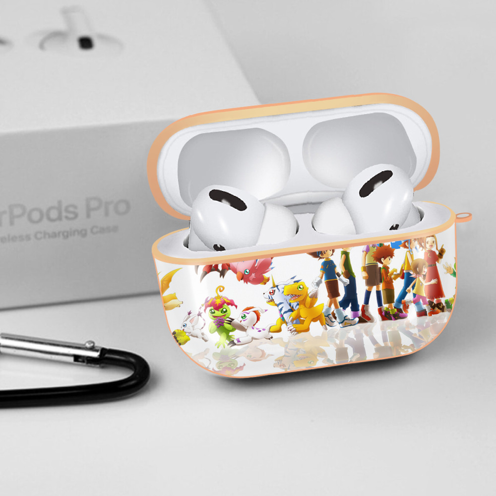 Digimon デジタルモンスター/デジモン 【AirPods Pro用】ハードシェル保護ケース｜耐衝撃・防指紋・カラビナ付き商品仕様