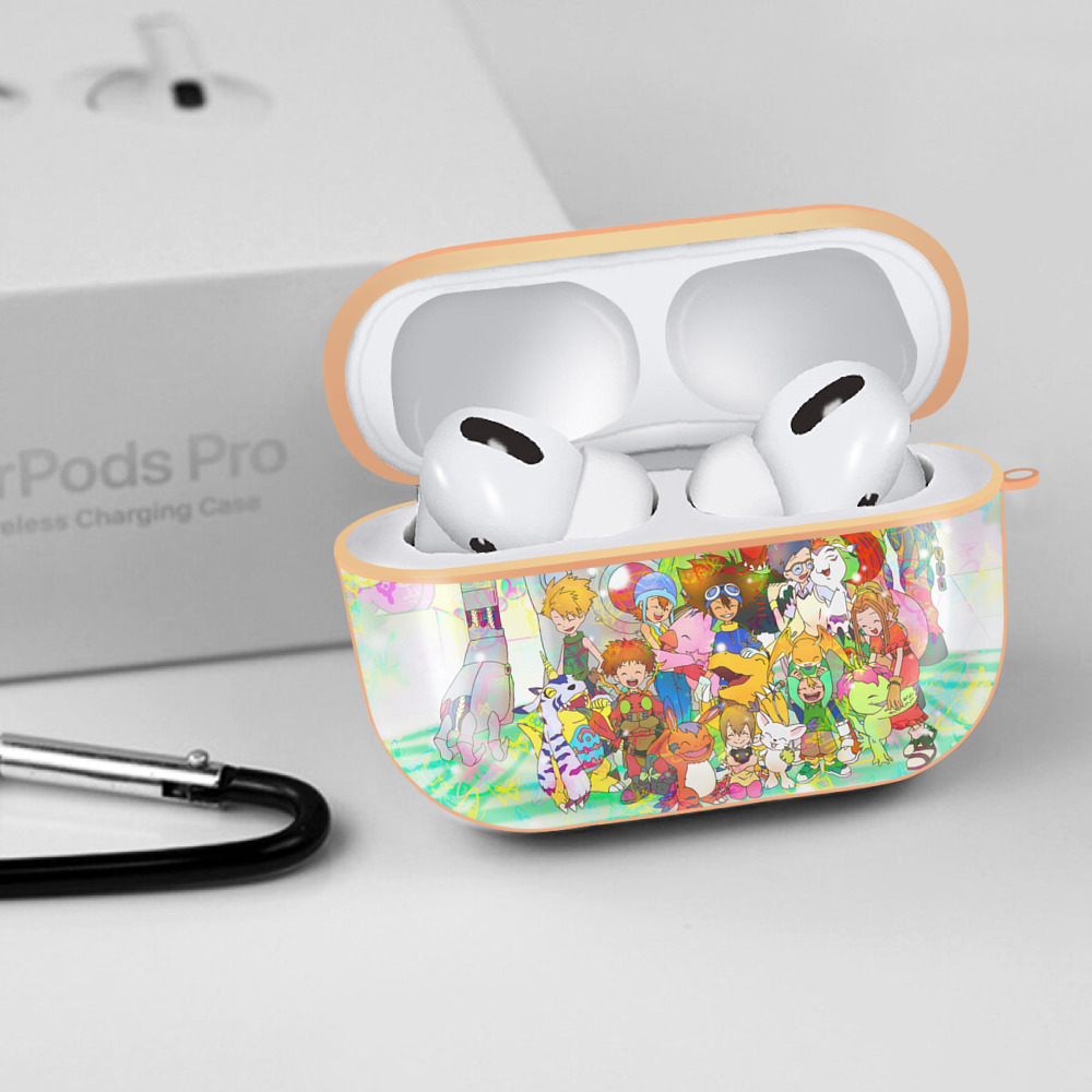 Digimon デジタルモンスター/デジモン 【AirPods Pro用】ハードシェル保護ケース｜耐衝撃・防指紋・カラビナ付き商品仕様