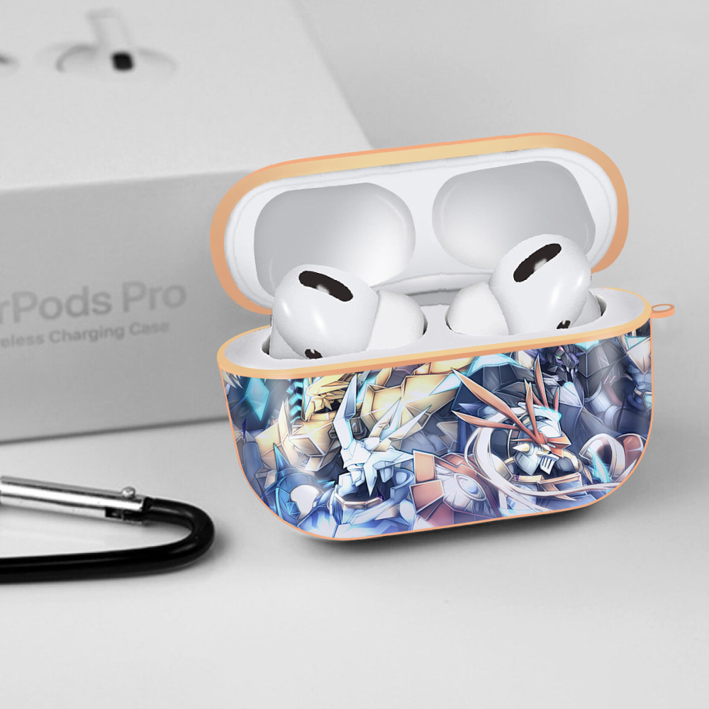 Digimon デジタルモンスター/デジモン 【AirPods Pro用】ハードシェル保護ケース｜耐衝撃・防指紋・カラビナ付き商品仕様