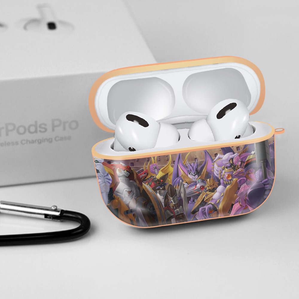Digimon デジタルモンスター/デジモン 【AirPods Pro用】ハードシェル保護ケース｜耐衝撃・防指紋・カラビナ付き商品仕様