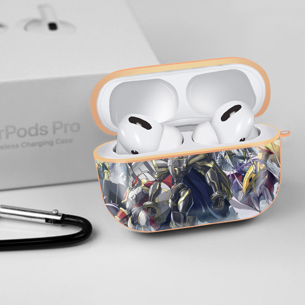 Digimon デジタルモンスター/デジモン 【AirPods Pro用】ハードシェル保護ケース｜耐衝撃・防指紋・カラビナ付き商品仕様