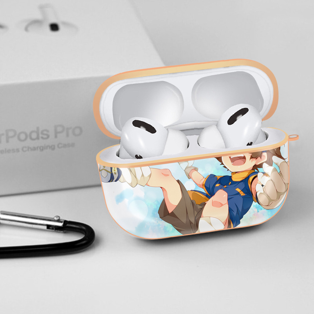 Digimon デジタルモンスター/デジモン 【AirPods Pro用】ハードシェル保護ケース｜耐衝撃・防指紋・カラビナ付き商品仕様