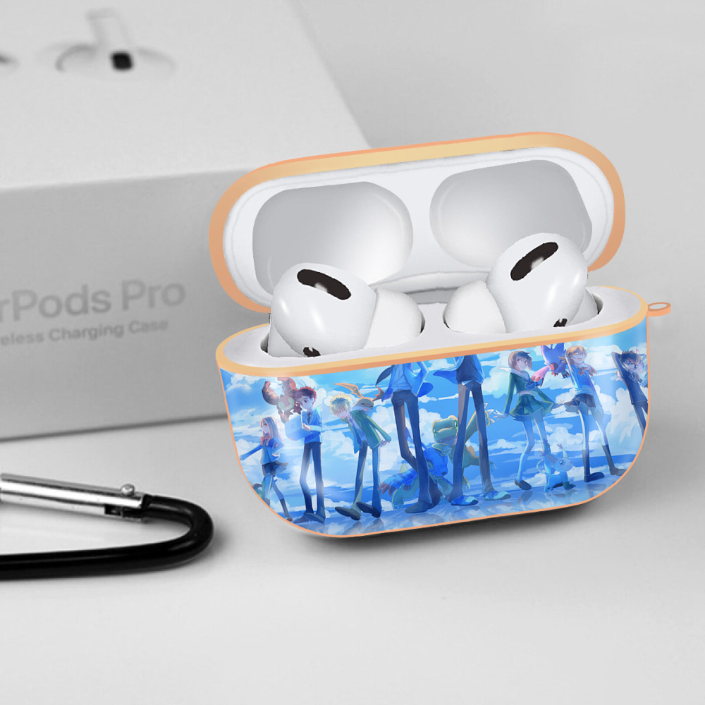 Digimon デジタルモンスター/デジモン 【AirPods Pro用】ハードシェル保護ケース｜耐衝撃・防指紋・カラビナ付き商品仕様