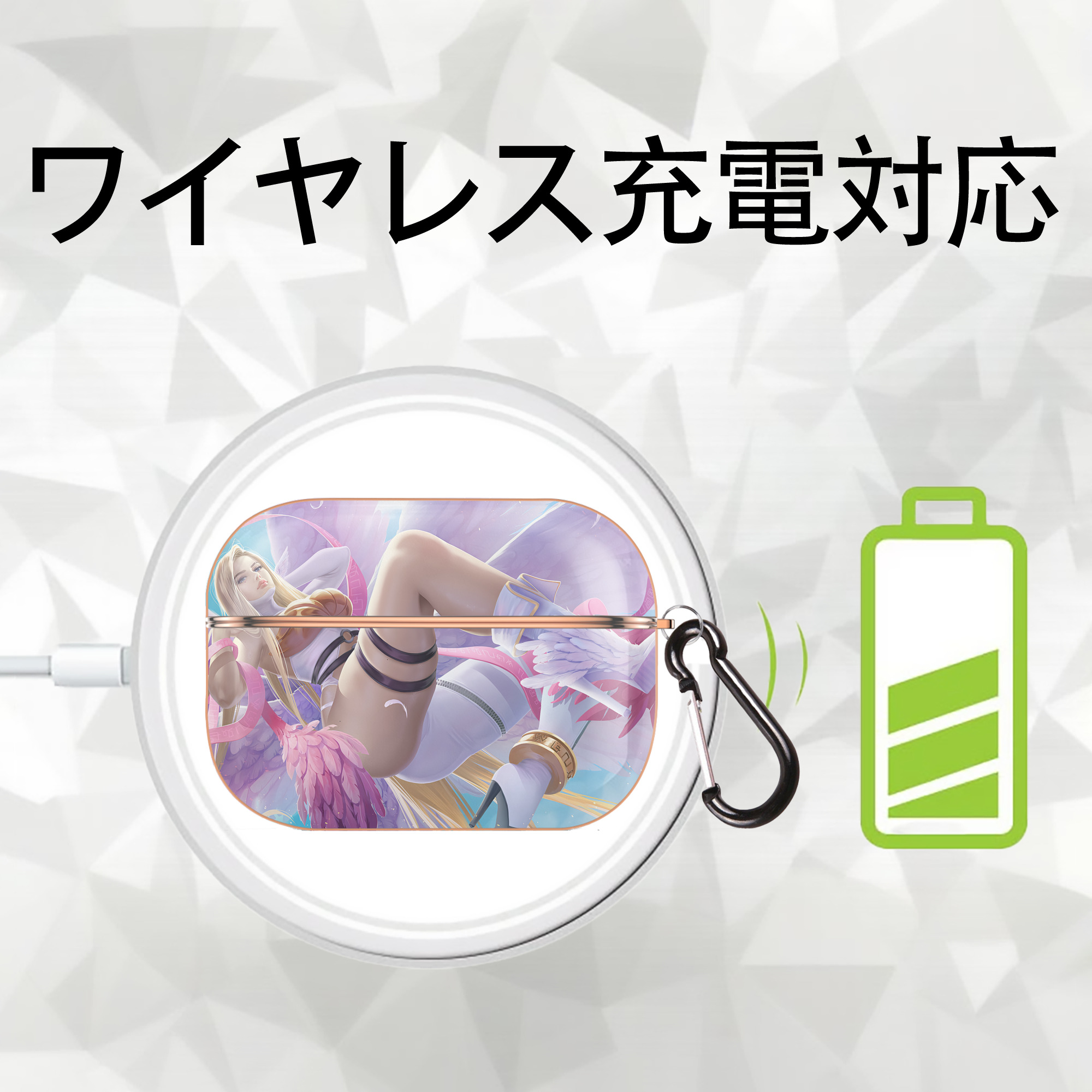 Digimon デジタルモンスター/デジモン 【AirPods Pro用】ハードシェル保護ケース｜耐衝撃・防指紋・カラビナ付き商品仕様