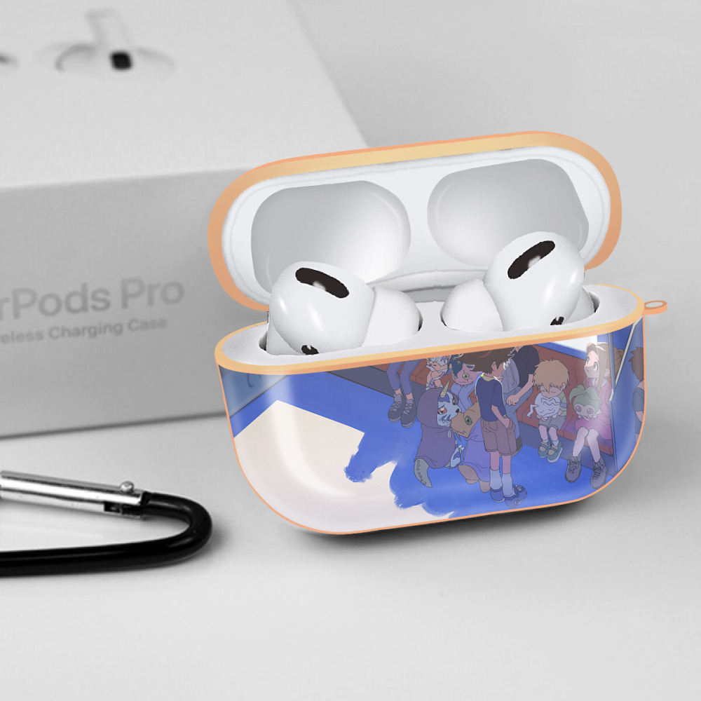 Digimon デジタルモンスター/デジモン 【AirPods Pro用】ハードシェル保護ケース｜耐衝撃・防指紋・カラビナ付き商品仕様