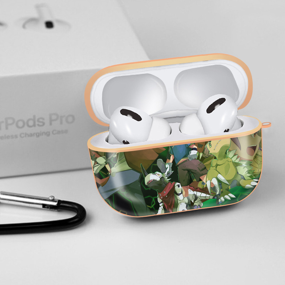 Digimon デジタルモンスター/デジモン 【AirPods Pro用】ハードシェル保護ケース｜耐衝撃・防指紋・カラビナ付き商品仕様