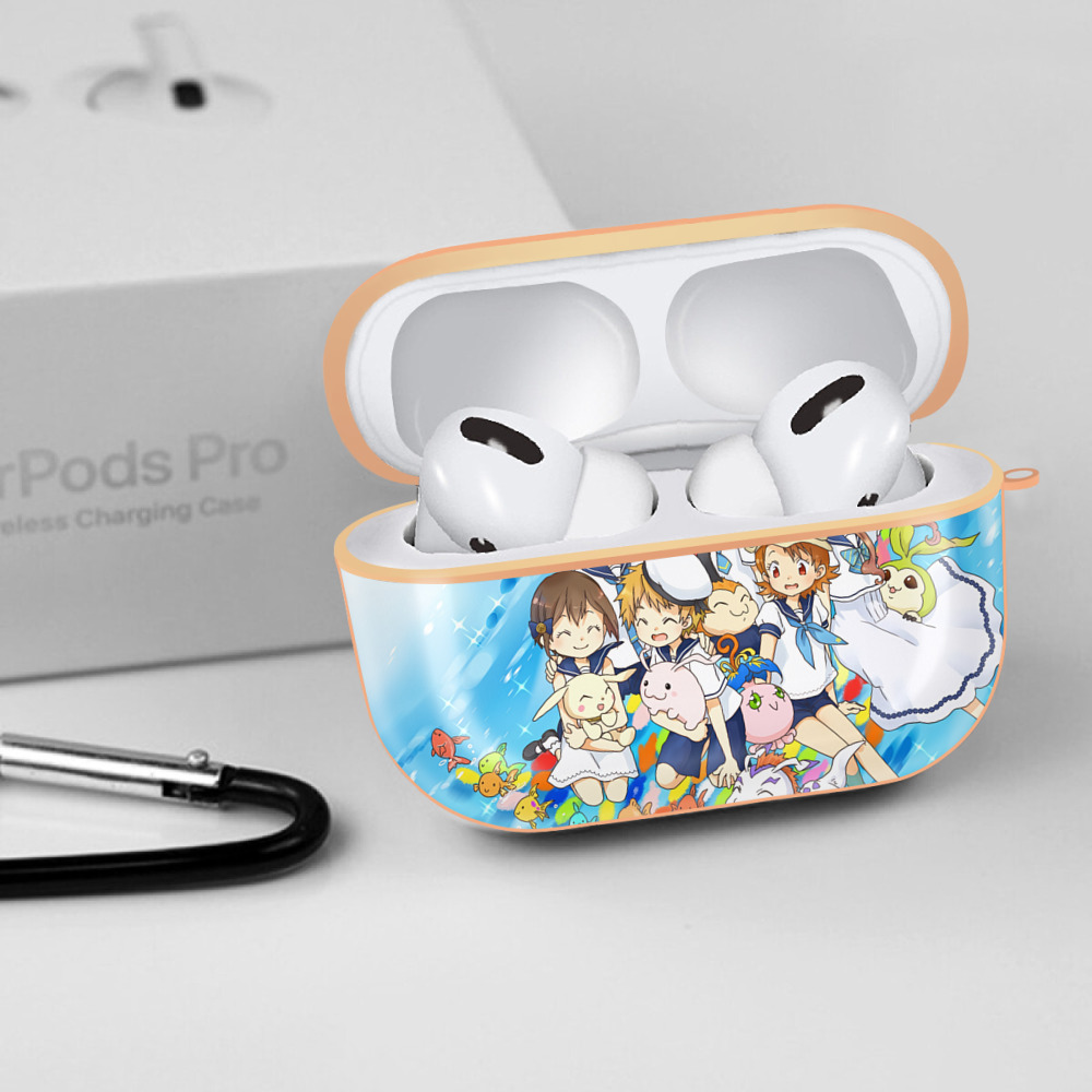 Digimon デジタルモンスター/デジモン 【AirPods Pro用】ハードシェル保護ケース｜耐衝撃・防指紋・カラビナ付き商品仕様