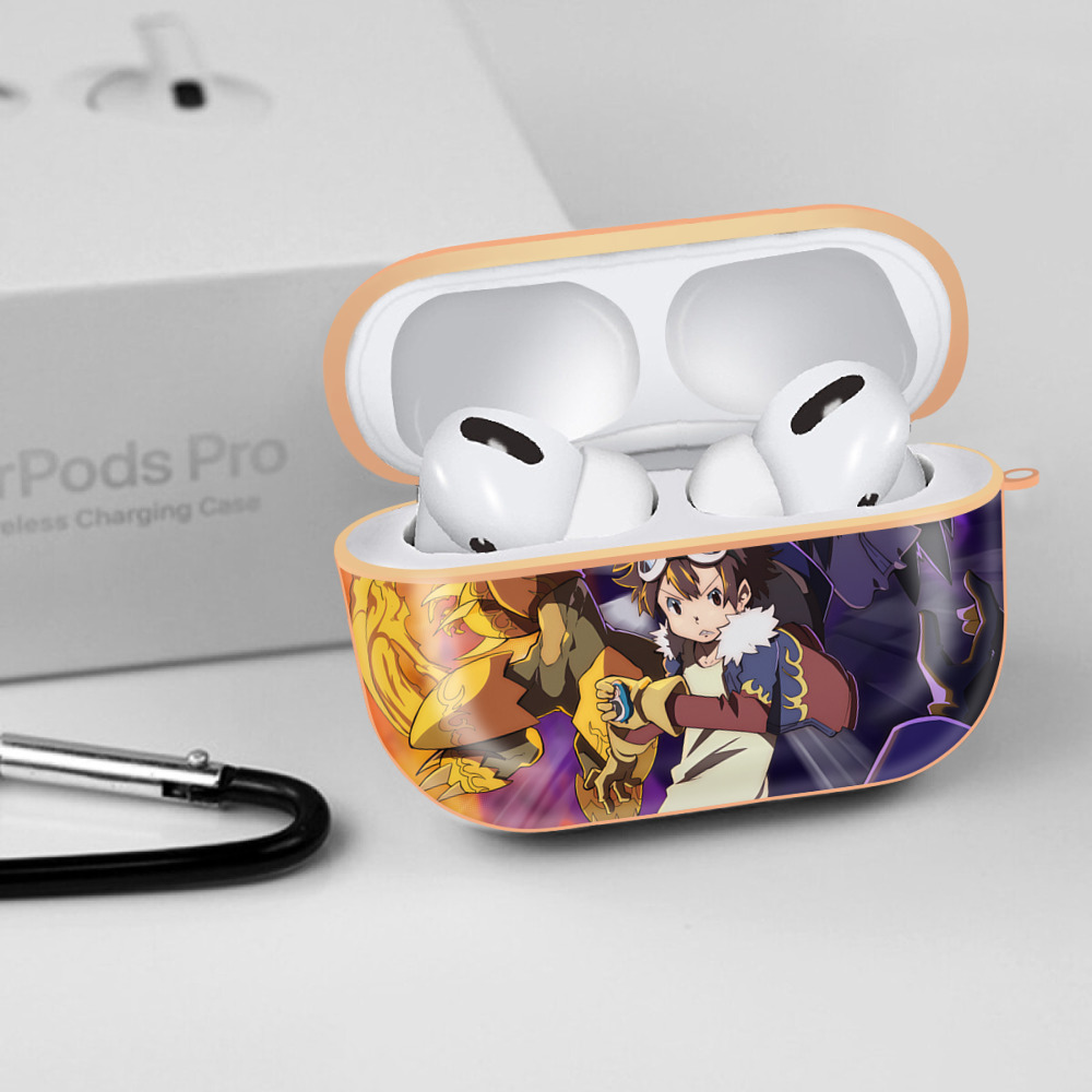 Digimon デジタルモンスター/デジモン 【AirPods Pro用】ハードシェル保護ケース｜耐衝撃・防指紋・カラビナ付き商品仕様