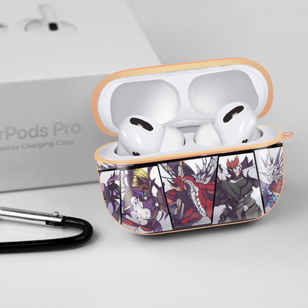 Digimon デジタルモンスター/デジモン 【AirPods Pro用】ハードシェル保護ケース｜耐衝撃・防指紋・カラビナ付き商品仕様
