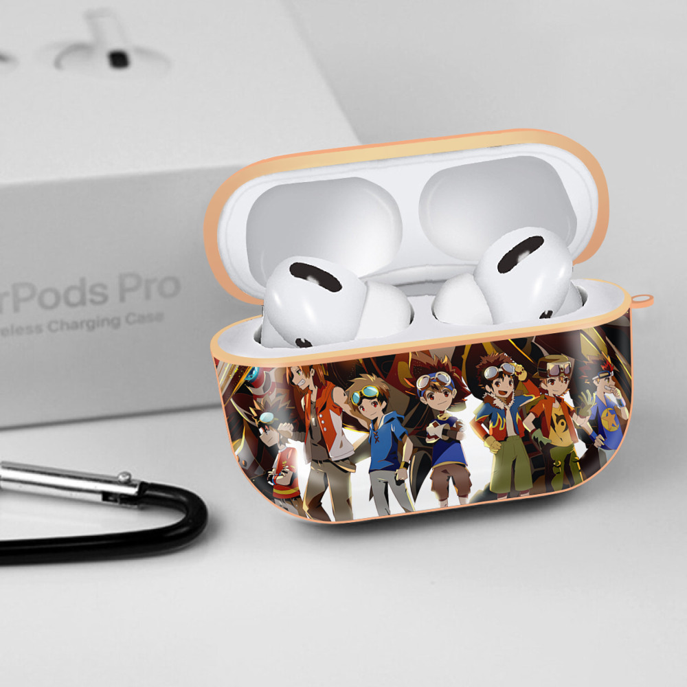 Digimon デジタルモンスター/デジモン 【AirPods Pro用】ハードシェル保護ケース｜耐衝撃・防指紋・カラビナ付き商品仕様