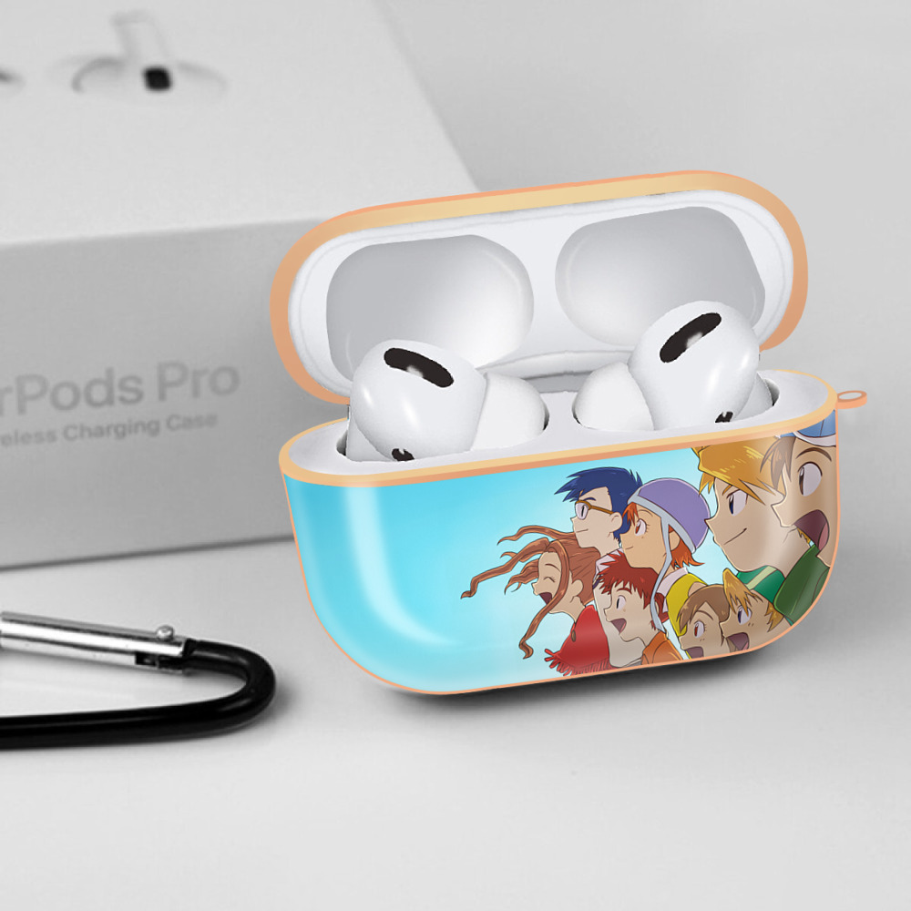 Digimon デジタルモンスター/デジモン 【AirPods Pro用】ハードシェル保護ケース｜耐衝撃・防指紋・カラビナ付き商品仕様