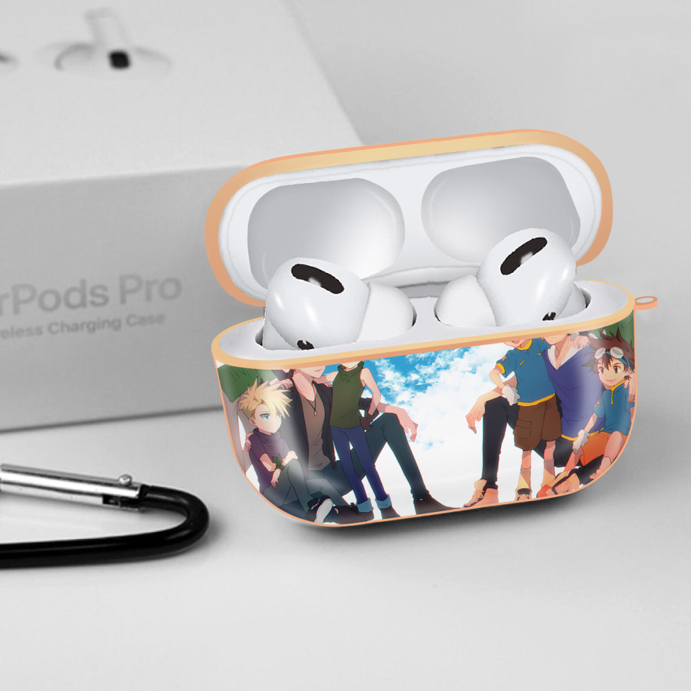 Digimon デジタルモンスター/デジモン 【AirPods Pro用】ハードシェル保護ケース｜耐衝撃・防指紋・カラビナ付き商品仕様