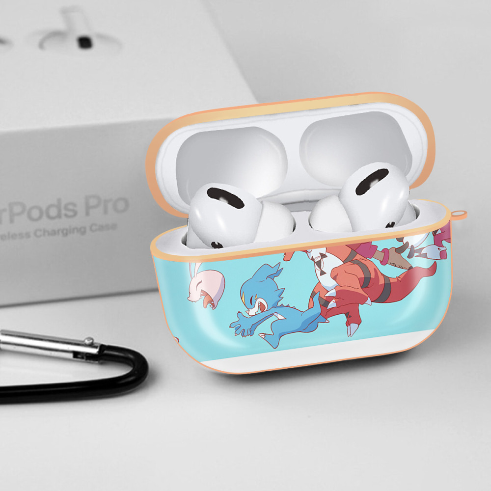 Digimon デジタルモンスター/デジモン 【AirPods Pro用】ハードシェル保護ケース｜耐衝撃・防指紋・カラビナ付き商品仕様