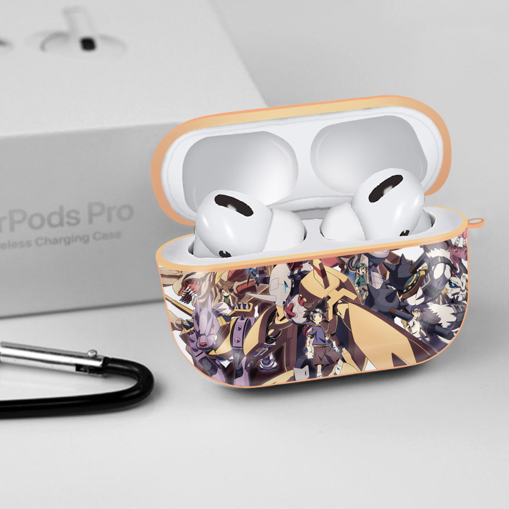 Digimon デジタルモンスター/デジモン 【AirPods Pro用】ハードシェル保護ケース｜耐衝撃・防指紋・カラビナ付き商品仕様