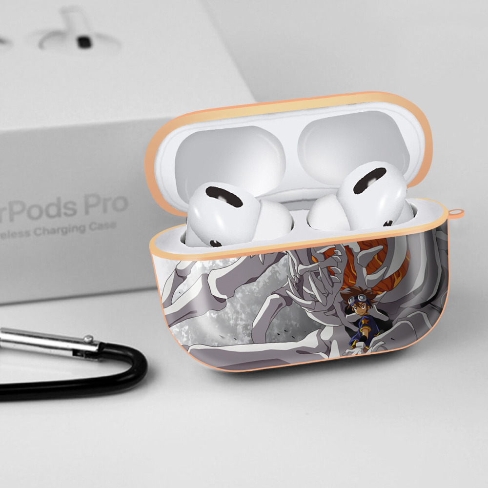 Digimon デジタルモンスター/デジモン 【AirPods Pro用】ハードシェル保護ケース｜耐衝撃・防指紋・カラビナ付き商品仕様