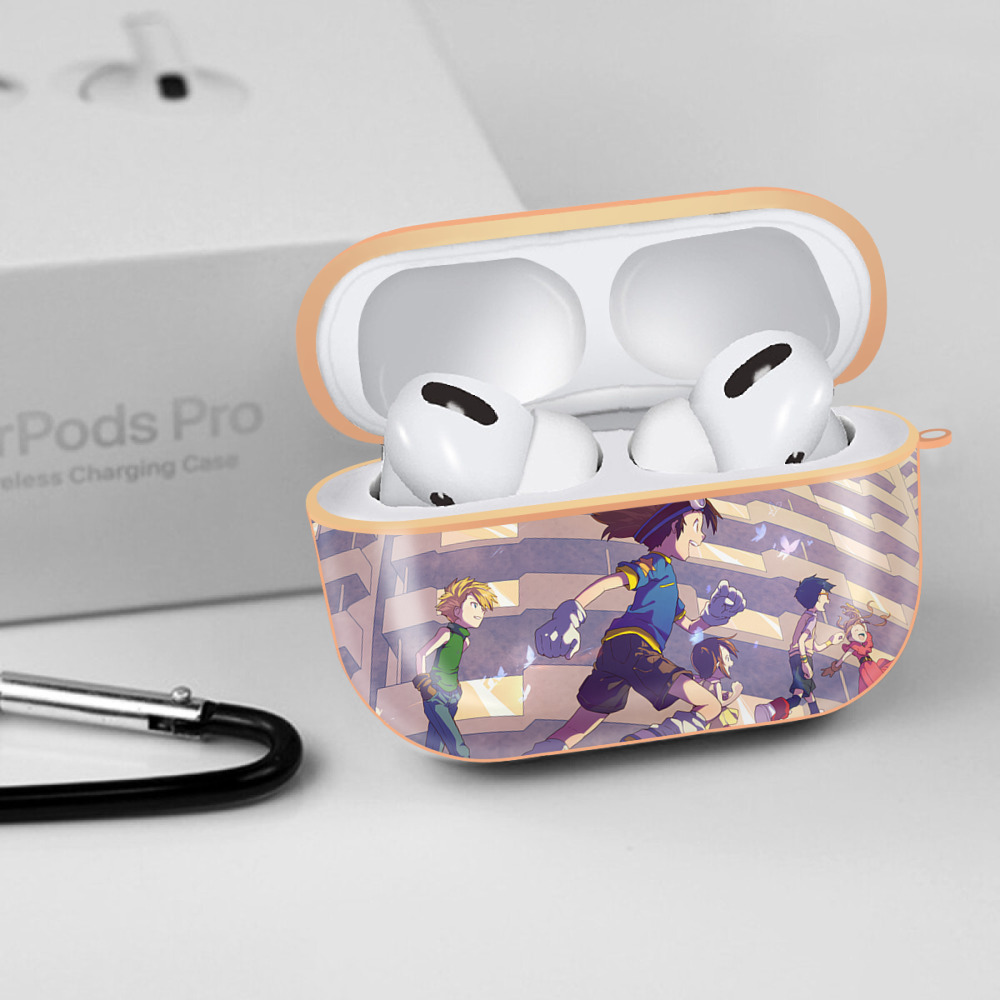 Digimon デジタルモンスター/デジモン 【AirPods Pro用】ハードシェル保護ケース｜耐衝撃・防指紋・カラビナ付き商品仕様